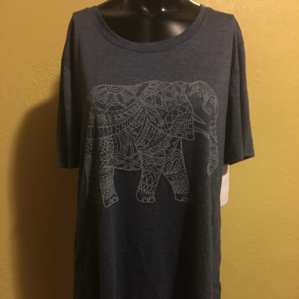 NEW WITH TAGS Blue elephant shirt from Target